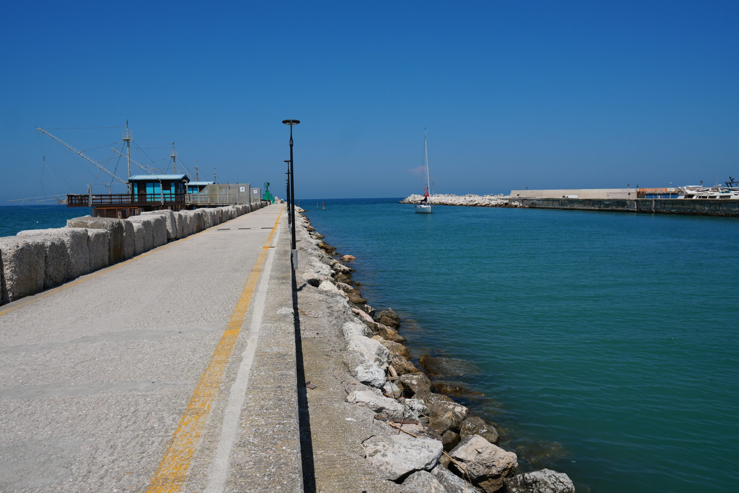 Passeggiata sul molo