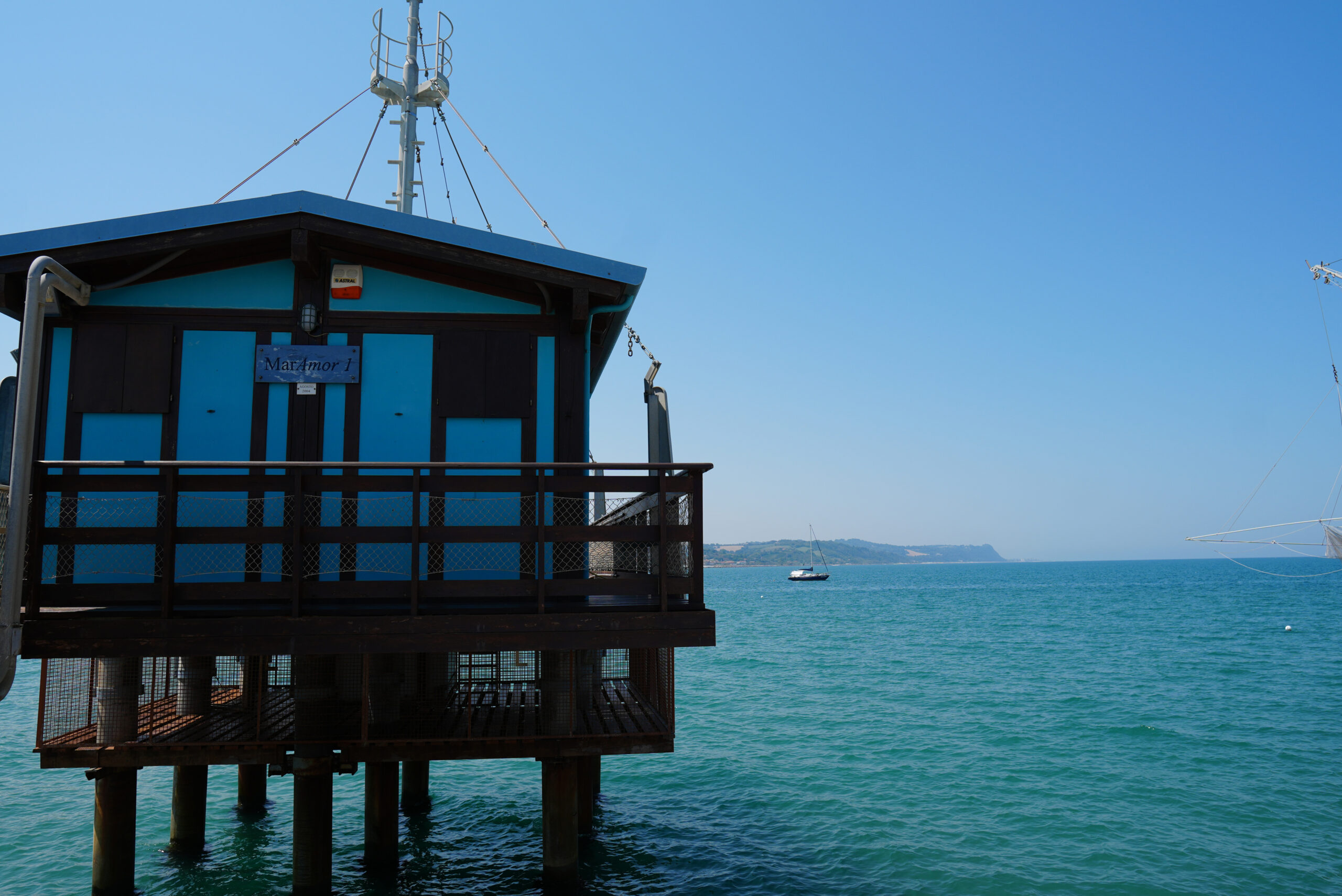 Un trabocco sulla costa